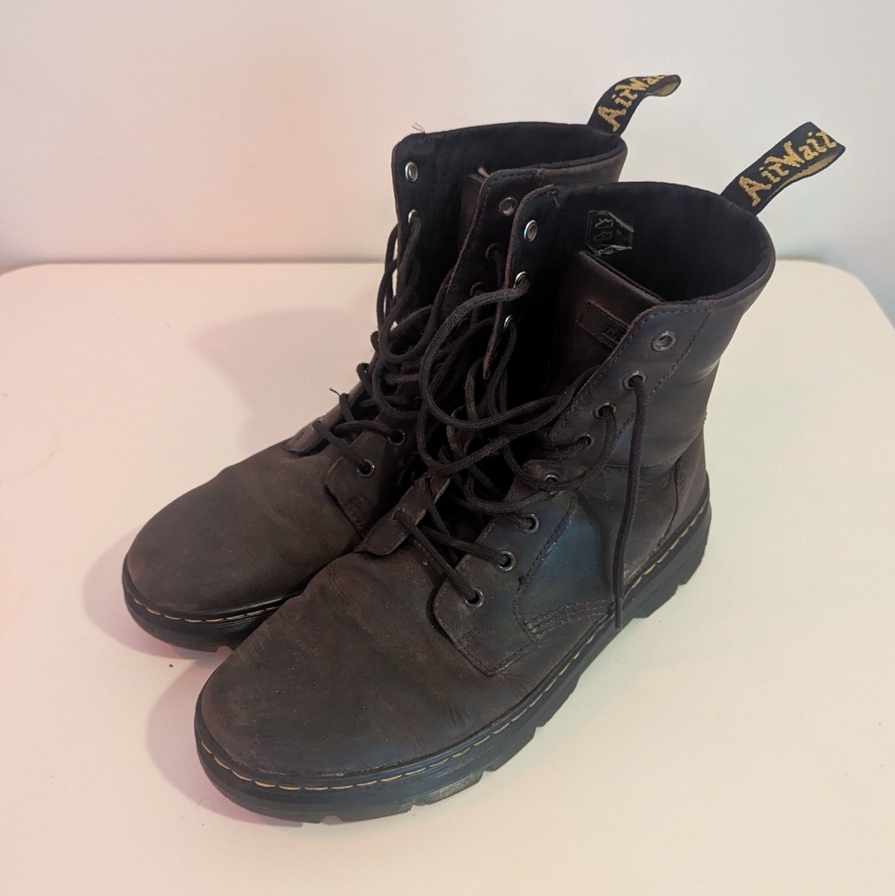Dr Martens Combs Brown Leather